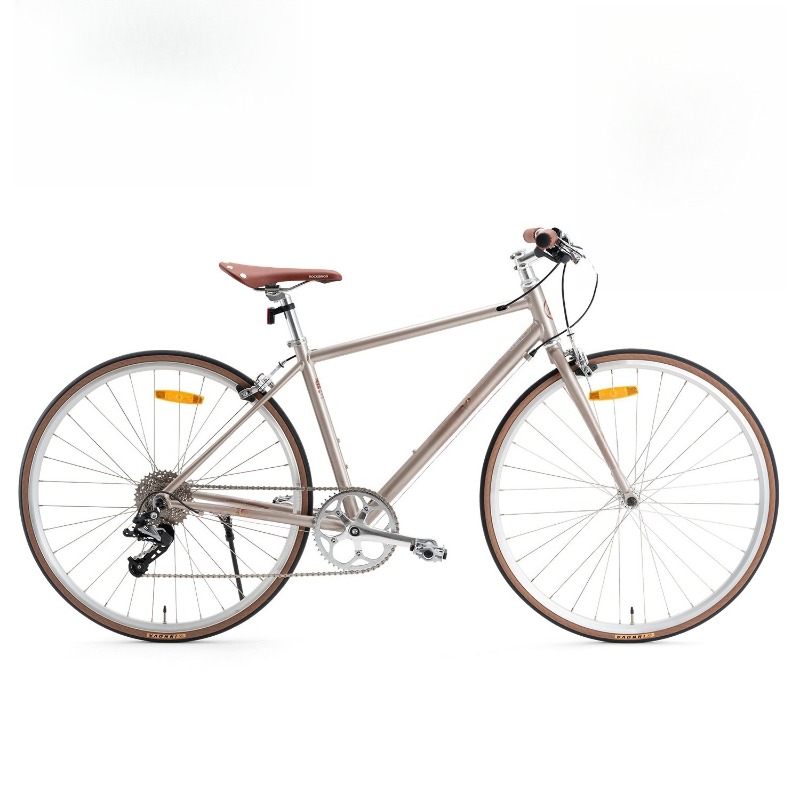 Cycling Commute Speed - Bicicletta da strada con manubrio piatto,