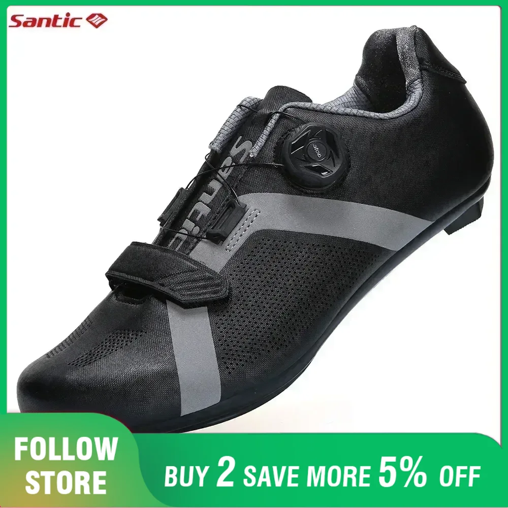 Cycling Commuter Shoes - Santic Scarpe da ciclismo con lucchetto