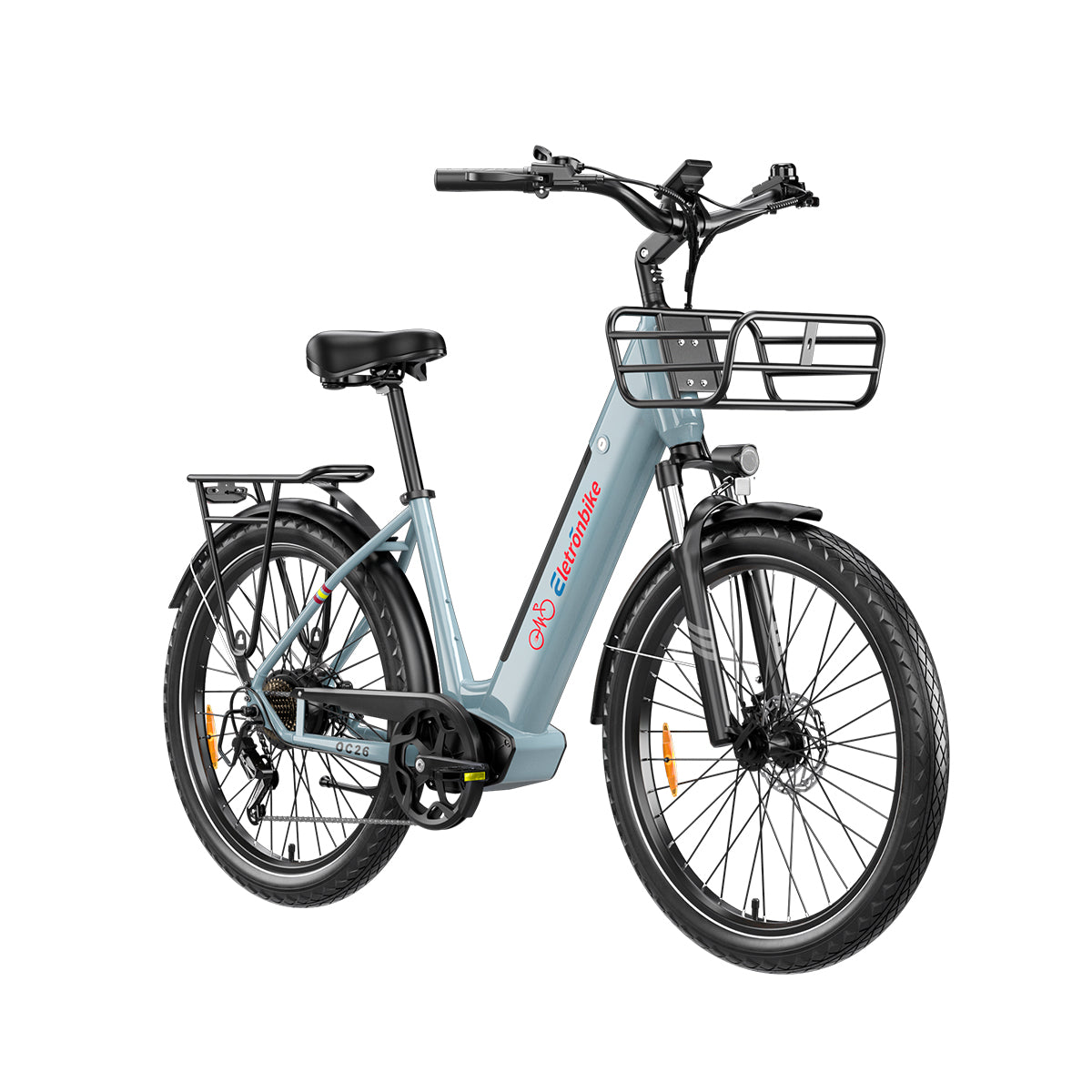 Commuting With Bike - ELETRONBIKE OC26 Motore Posteriore in Lega
