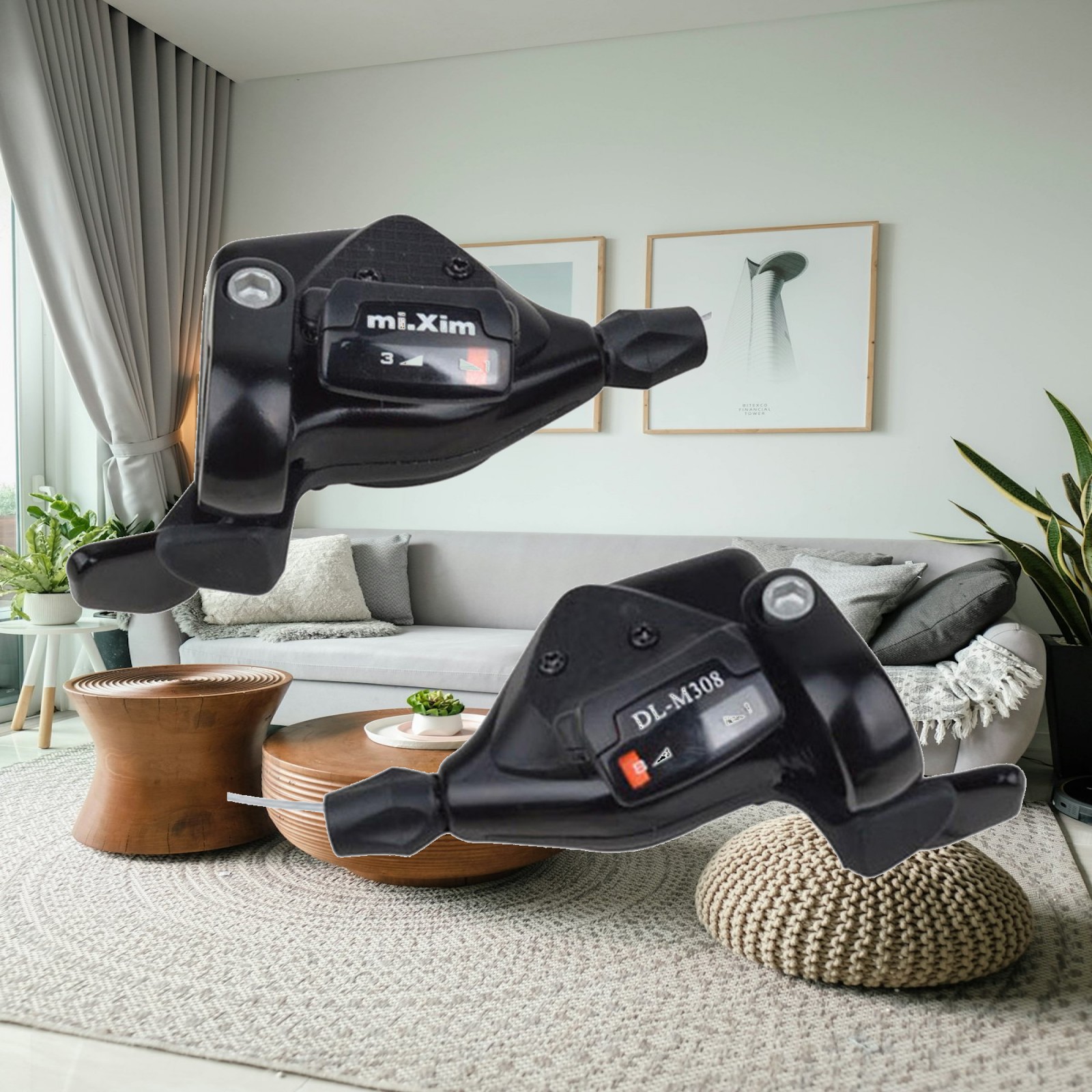 Cycling Commute Speed - 2 Pezzi Leve Cambio Bici Universali