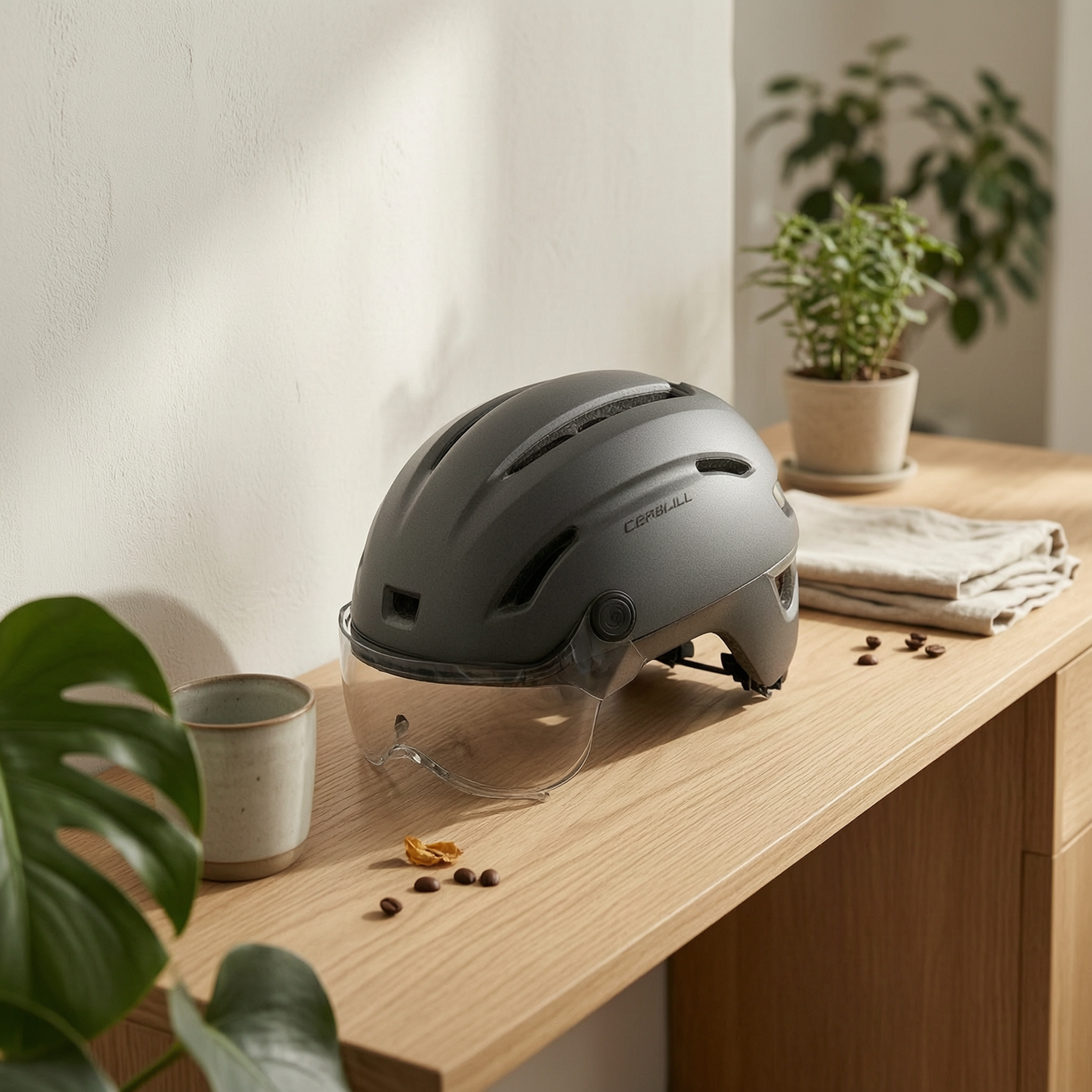 Cycling Commute Gear - Casco per Bicicletta Elettrica Certificato NTA