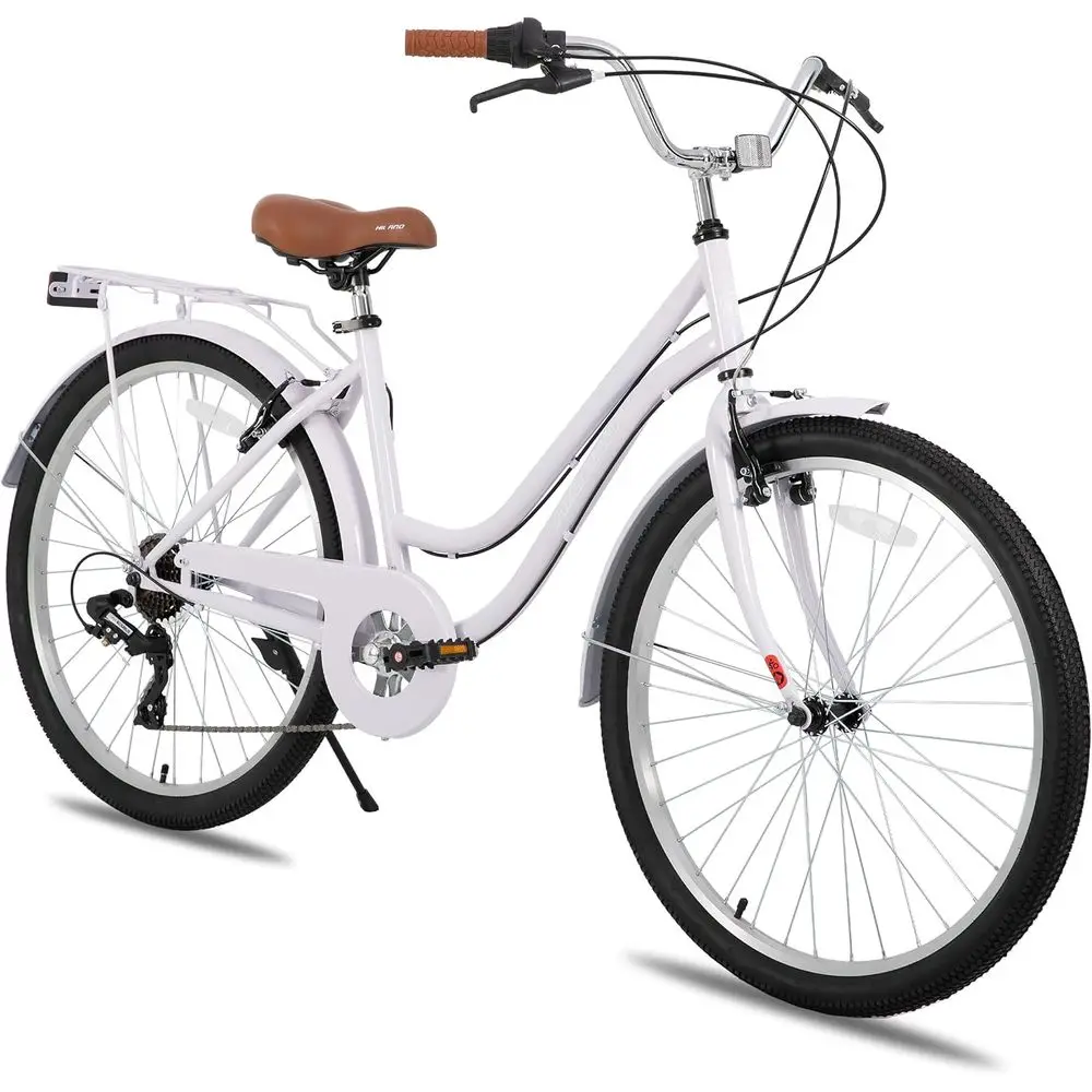 Cycling Commute Speed - Bicicletta Cruiser Step-Through a 7 Velocità