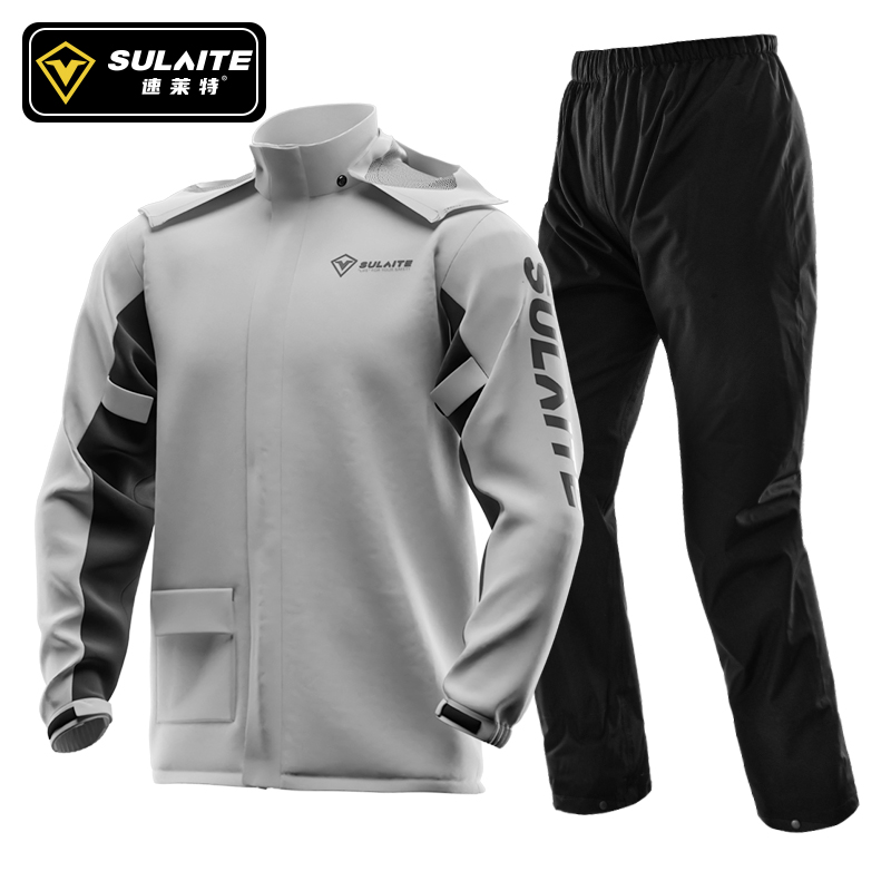 Cycling Rain Jacket Commute - SULAITE Tuta impermeabile da moto da