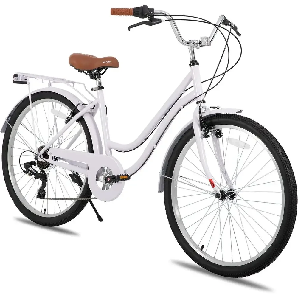 Cycling Commute Speed - Bicicletta Cruiser Step-Through a 7 Velocità