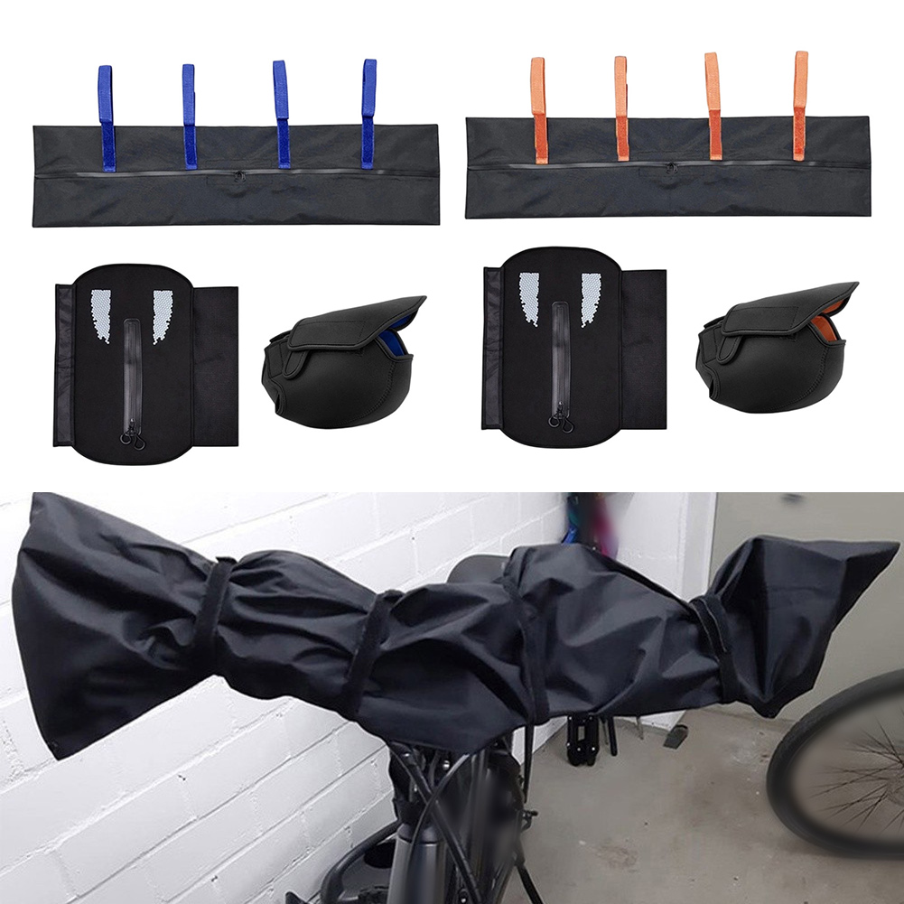 Cycling Commute Gear - Set di coperture riflettenti per e-bike,