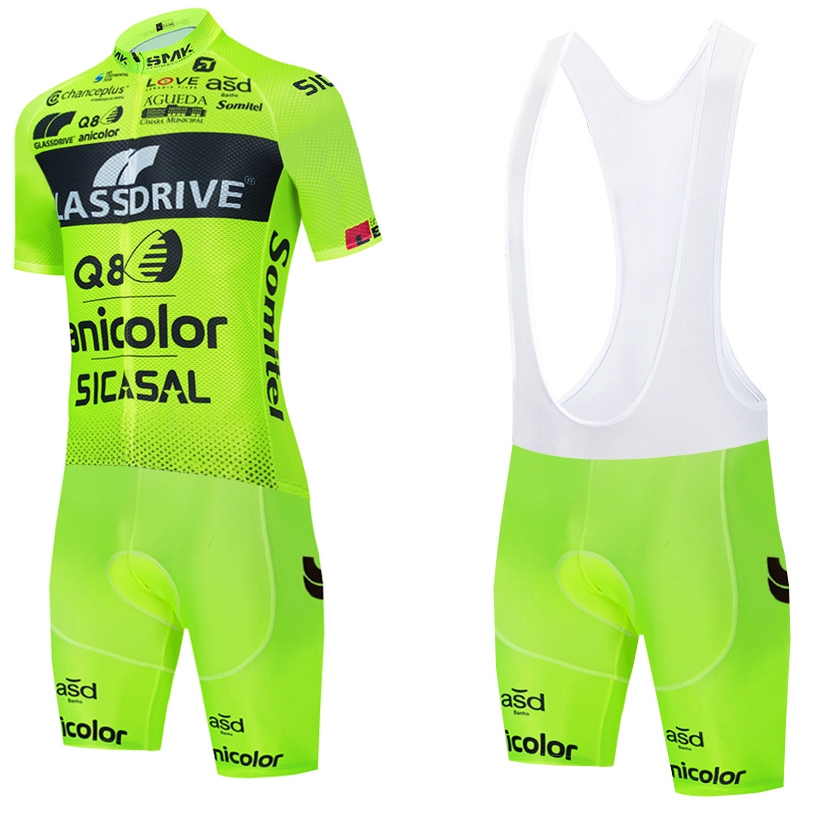 Cycling Commuter Trousers - Maglia da ciclismo giallo fluoro GLASSDRIVE