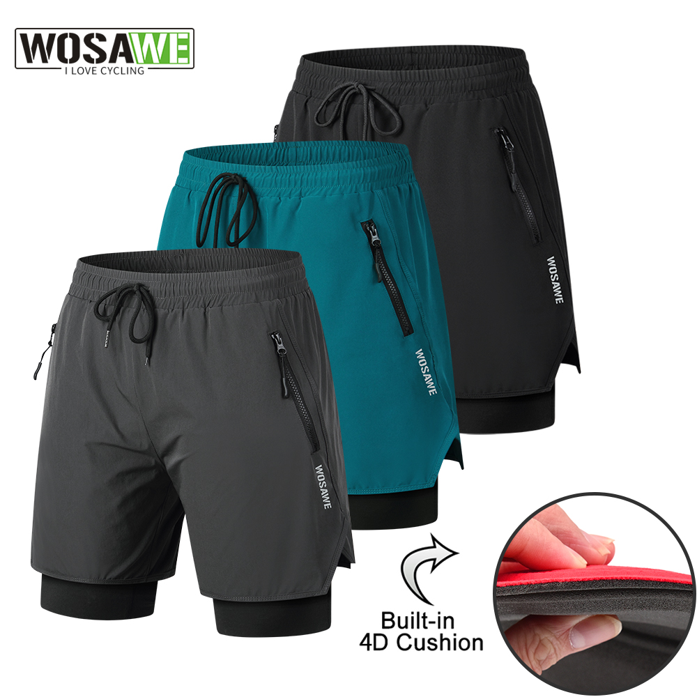Cycling Commuter Trousers - WOSAWE Pantaloncini MTB Pantaloncini da ciclismo