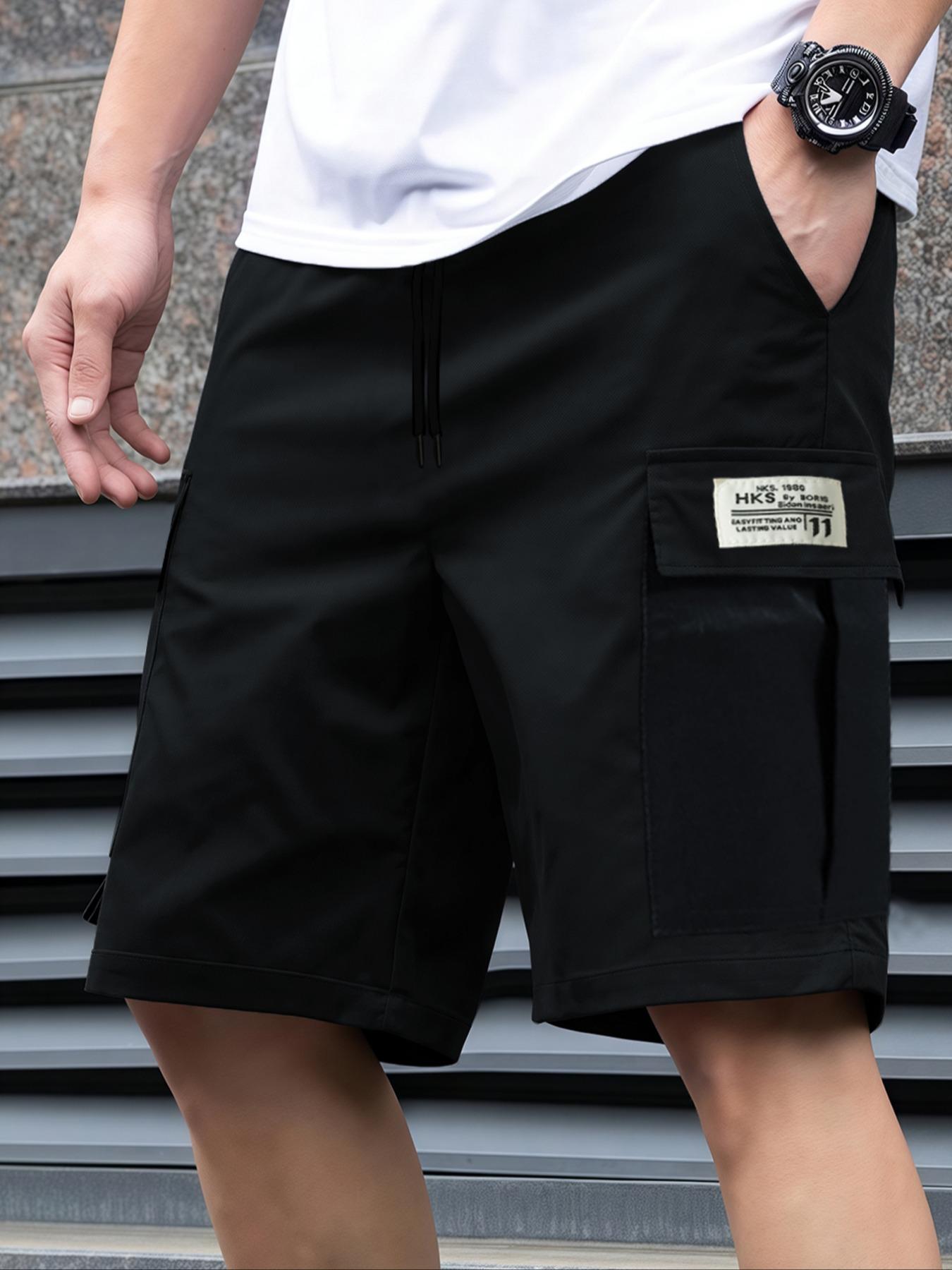 Cycling Commute Pants - Pantaloncini sportivi casual semplici da uomo,