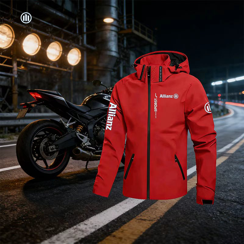 Cycling Rain Jacket Commute - Giacca Impermeabile Casual da Uomo Allianz