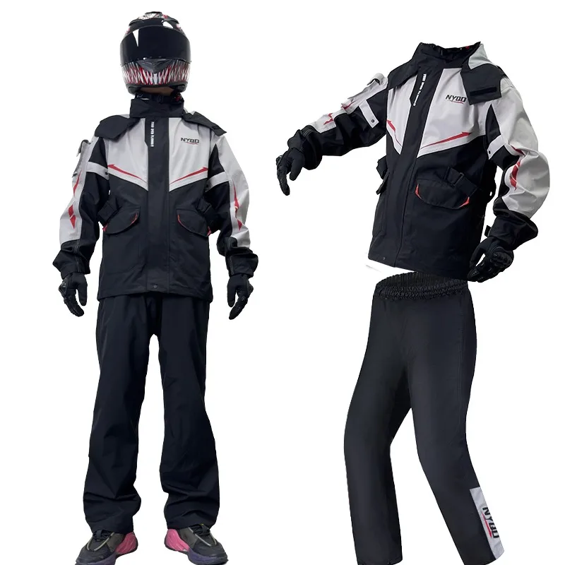 Set impermeabile per moto, pan - Cycling Rain Jacket Commute recensione e prezzo