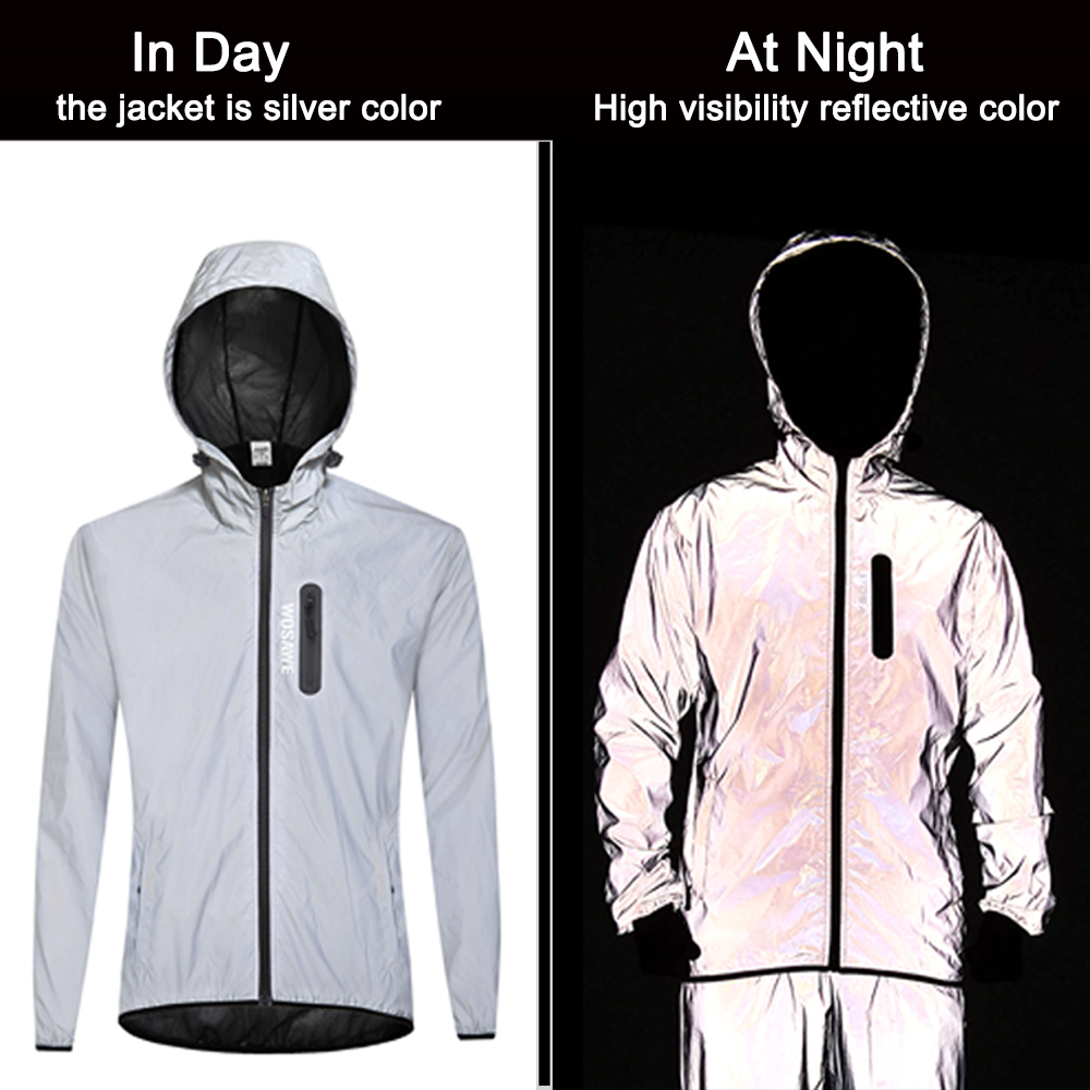 WOSAWE Giacca da uomo completa - Cycling Rain Jacket Commute recensione e prezzo