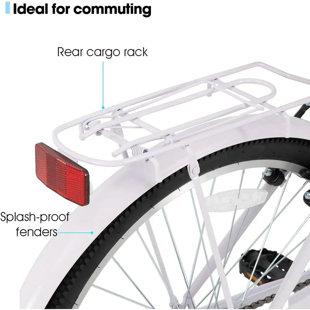 Bicicletta Cruiser Step-Throug - Cycling Commute Speed recensione e prezzo