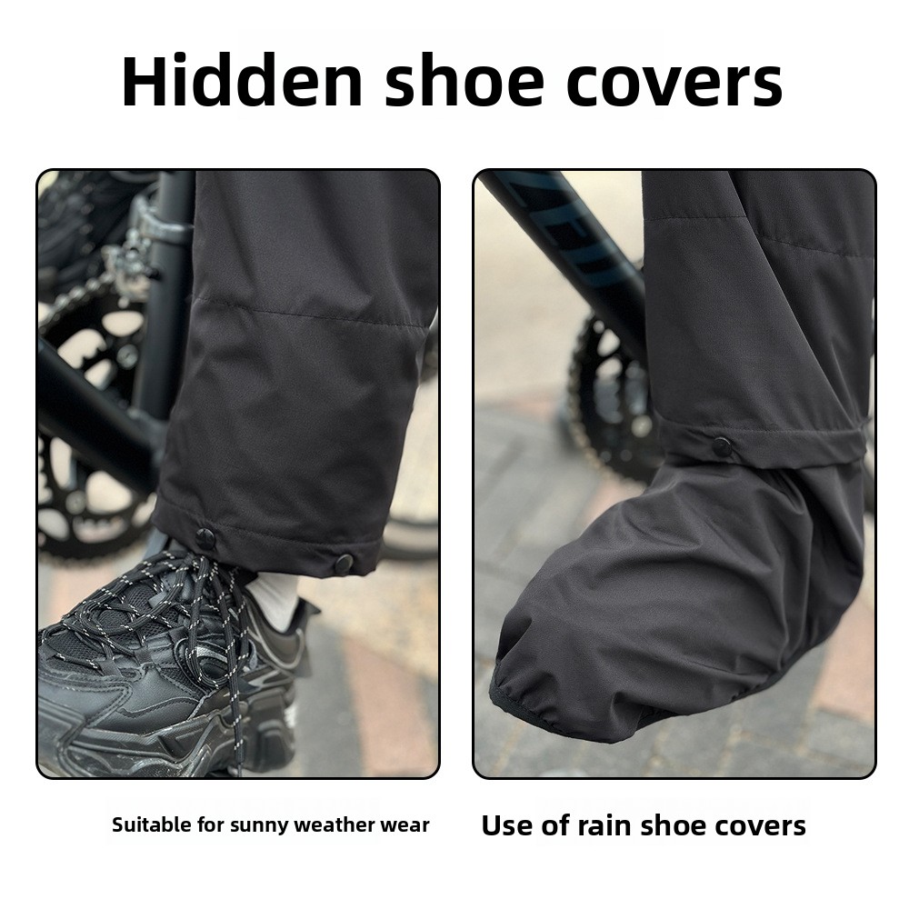 WOSAWE Completo Antipioggia da - Cycling Rain Jacket Commute recensione e prezzo