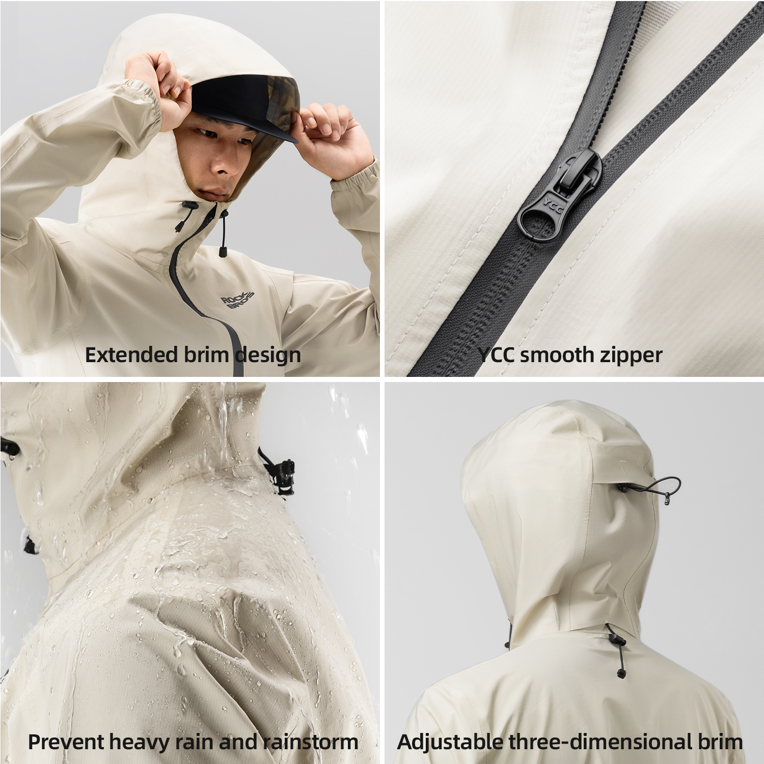 ROCKBROS Giacca antivento impe - Cycling Rain Jacket Commute recensione e prezzo